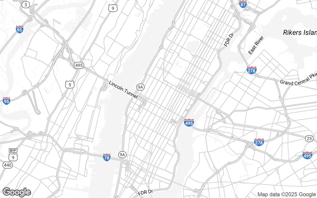 Minimal White Print map template preview